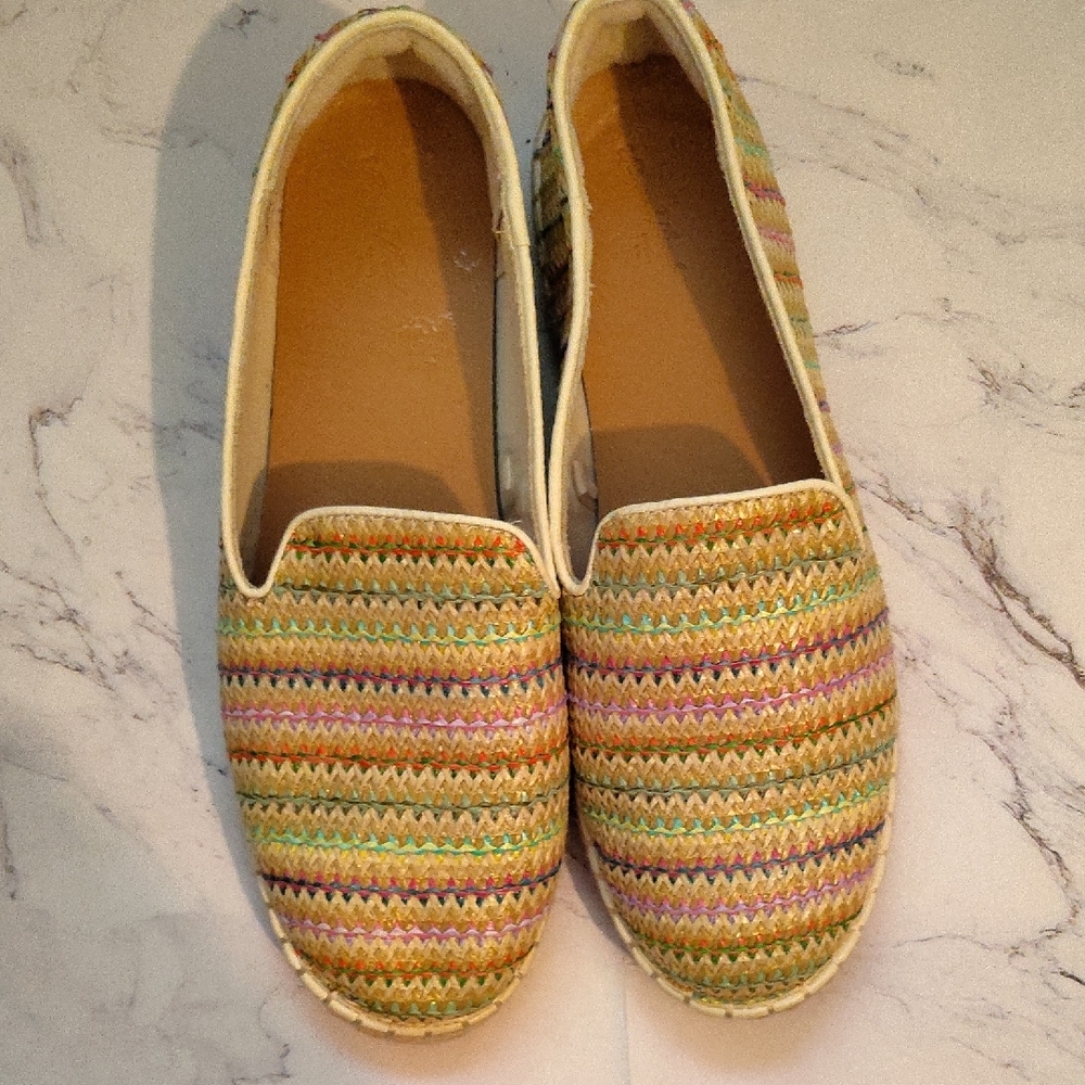 Universal Thread Multicolor Woven Espadrilles - image 2